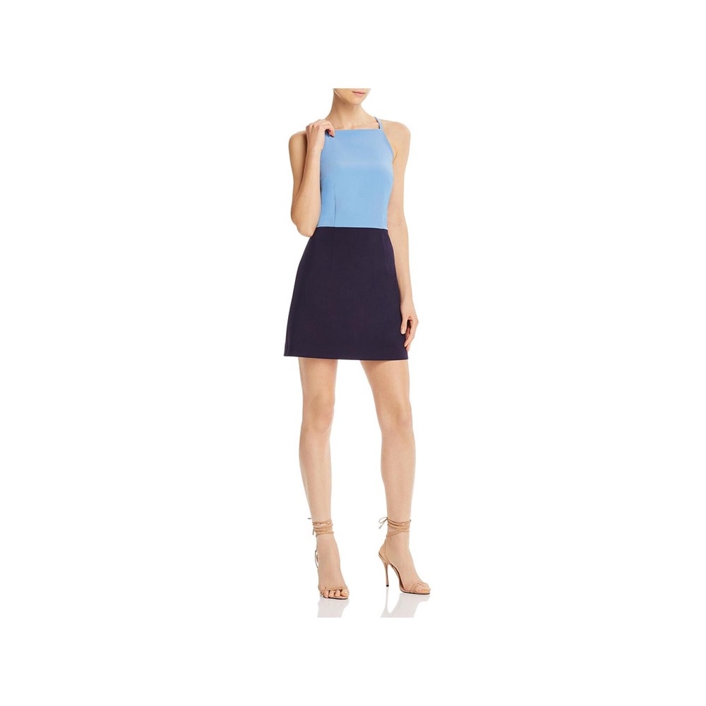 French connection color block dress (worn once)